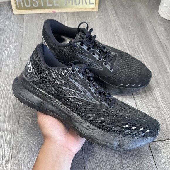 Brooks Mens Glycerin 20 1103821D020 Black Running Shoes Sneakers Size 12 D main image 4